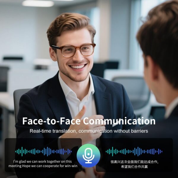 AI Smart Glasses: Multilingual Translation & Voice Commands - Image 5