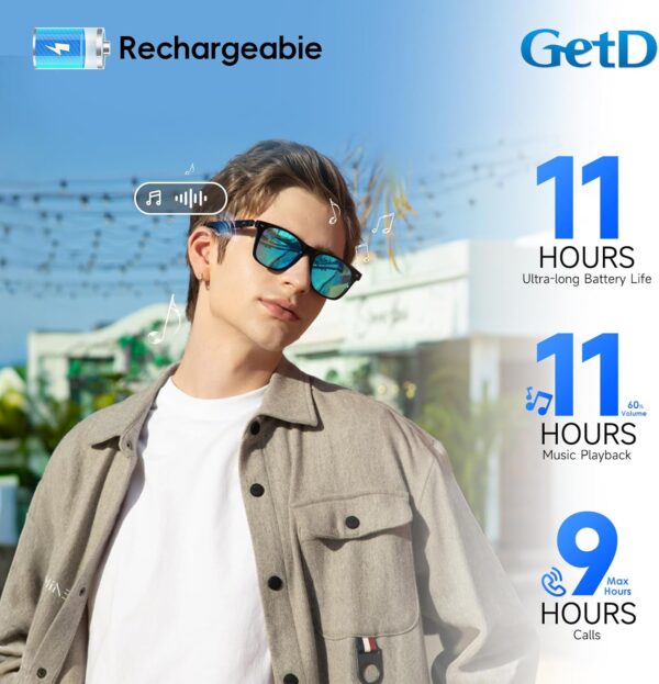 AI Glasses for Men and Women - Polarized Sunglasses with AI Assistant - Image 6