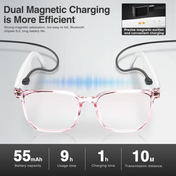 AI Smart Glasses: Chat GPT, Bluetooth 150+ with Smart Translation - Image 6