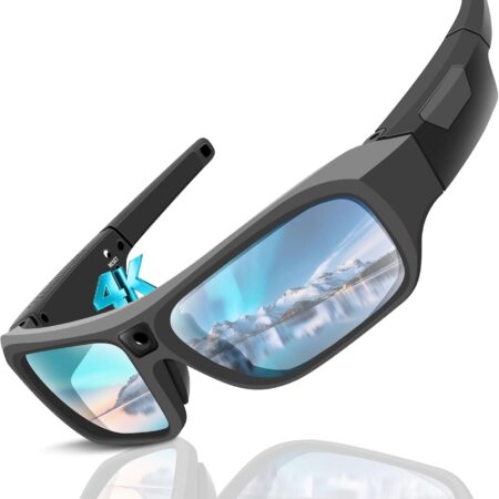 2025 Upgrade Camera Glasses 4K: Smart Glasses for Men & Women