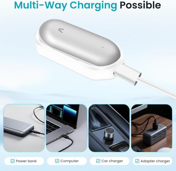 PLAUD NotePin Magnetic Charging Dock - Fast Type-C Power - Image 6