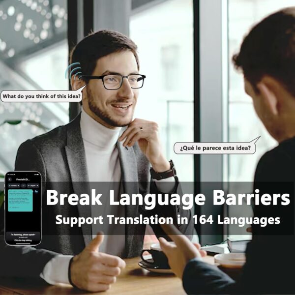 AI Translation Glasses with Deepseek R1 - 160+ Languages - Image 3