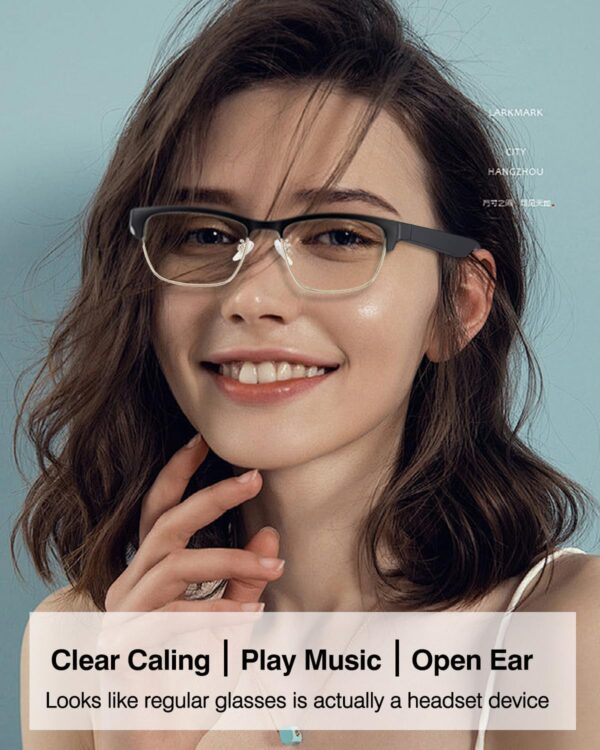 Smart Glasses, Bluetooth Glasses for Men Women with Anti-Blue Light - Image 4