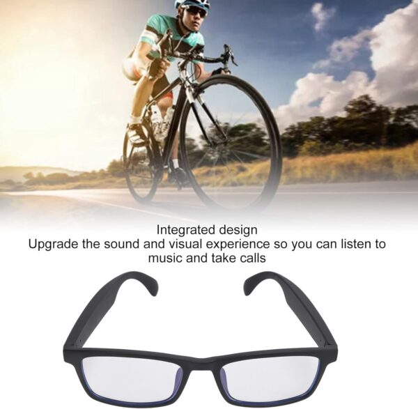 Dpofirs Bluetooth Audio Glasses: Open Ear Sound & Blue Light Protection - Image 3