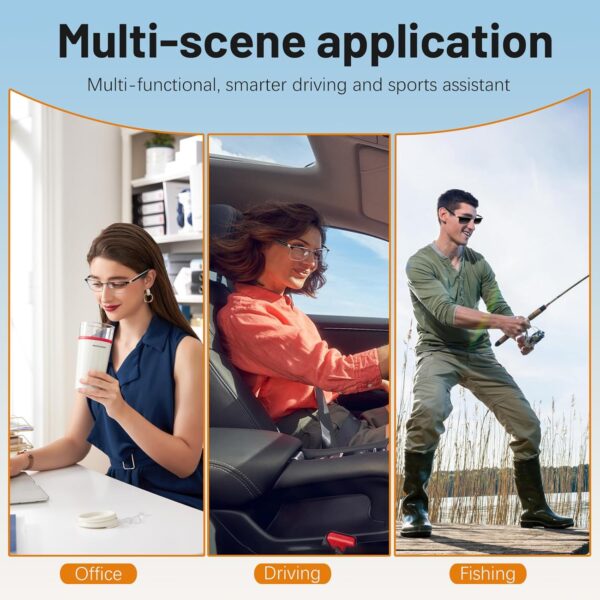 Smart Glasses: Polarized Bluetooth Sunglasses for Women - Image 5