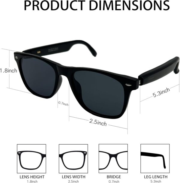 Smart Glasses with AI: Voice Control, Translator, Long Battery - Image 3