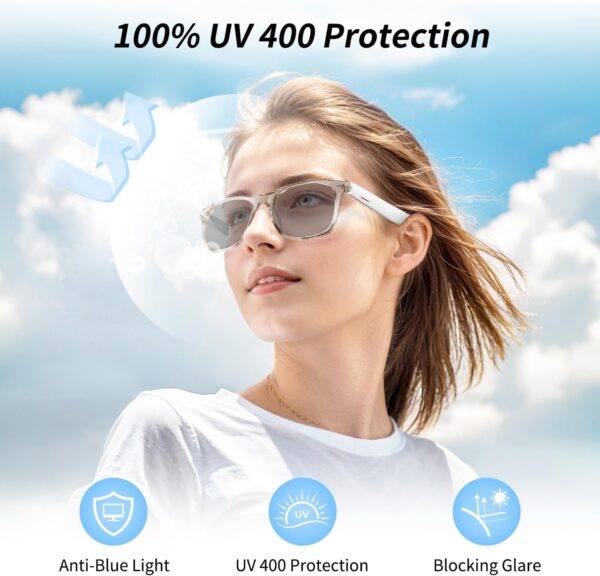 Smart Glasses, AI Bluetooth Glasses for Women/Men with 144 Language - Image 2