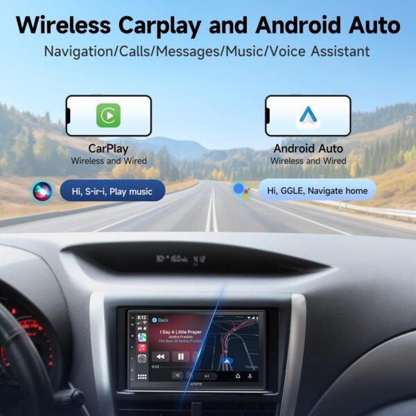 A5L Android Car Stereo: Dual Cam, Wireless CarPlay & DSP Audio - Image 5