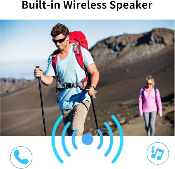 HD1080P Smart Glasses: AI Translation & Bluetooth Music - Image 4