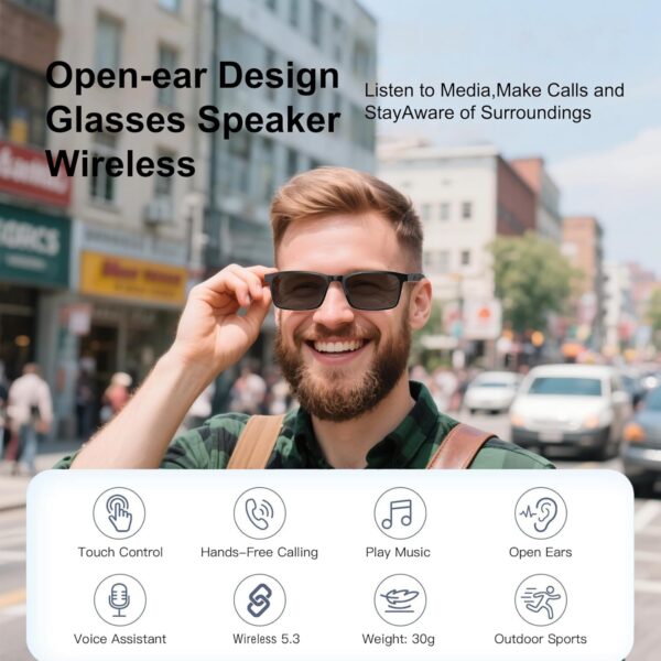 AI Smart Glasses: 140+ Languages, Photochromic Lenses - Image 3