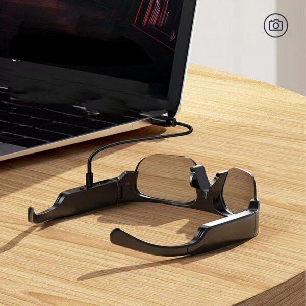 VGEBY Smart Camera Glasses: 2K Video, 48hr Battery, Bluetooth 5.0 - Image 6