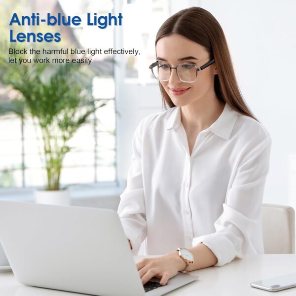 Bluetooth Smart Glasses: Photochromic & Blue Light Blocking Eyewear - Image 5