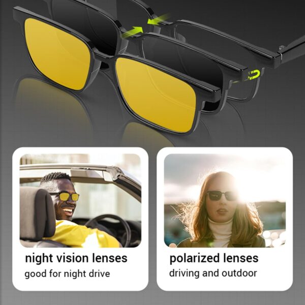 Smart Glasses with IP5 Waterproof & Night Vision - Image 3