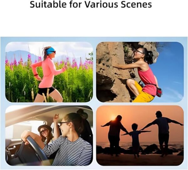 Camera Glasses 1080p - Outdoor Sports Video Recorder Wide Angle - Image 5
