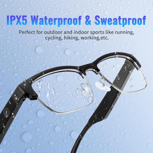 Bluetooth Audio Smart Glasses - Blue Light Protection & Audio - Image 7