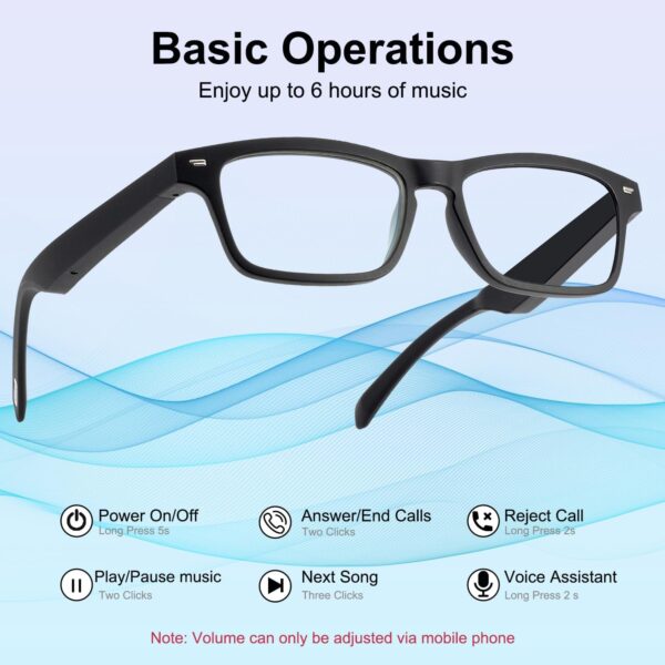 AI Glasses: Real-time Translator, Blue Light Filter - Image 2