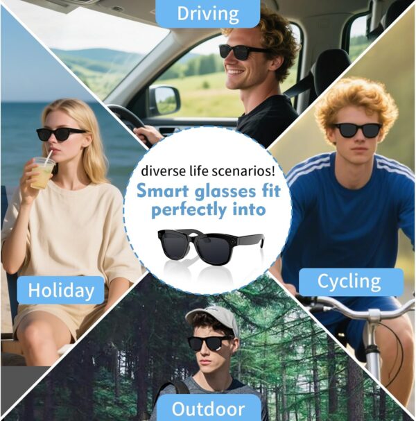 AI Smart Glasses with ChatGPT & 500W Camera: Real-time Translation & Video - Image 2