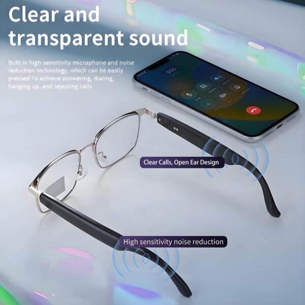 Smart Bluetooth Glasses with Auto-Changing Lenses - UV400 - Image 4