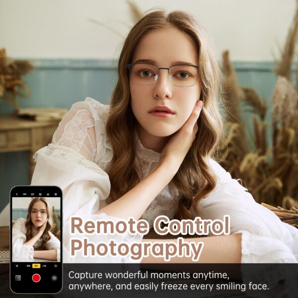 Bluetooth Audio Smart Glasses: Blue Light & Photochromic Lenses - Image 5