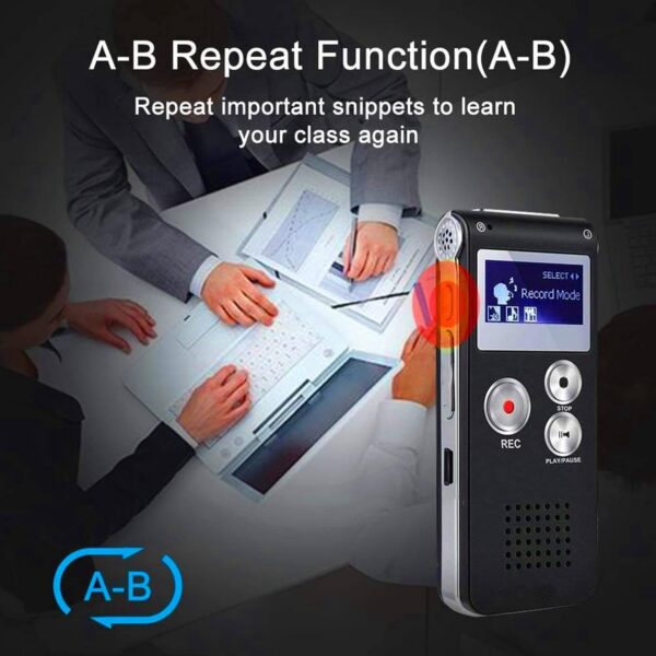 32GB Voice Recorder: Portable Audio Recording Device - Image 5