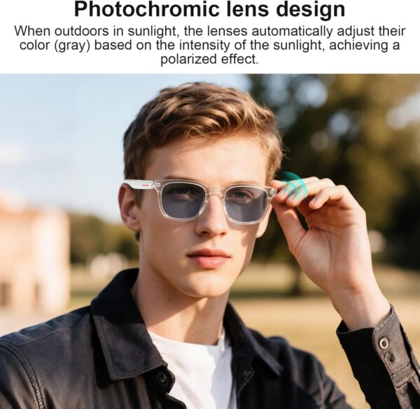 Smart Translation Glasses: 160+ Languages, Photochromic Lenses - Image 3