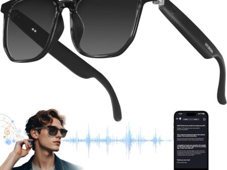 AI Smart Glasses: 150+ Languages, Chat GPT, 9H Battery
