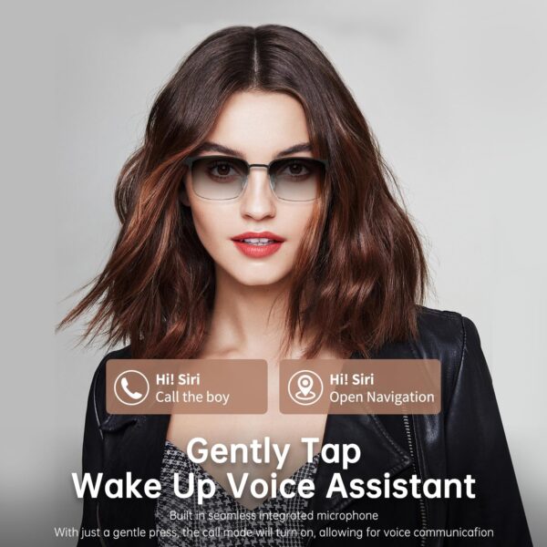 Smart Bluetooth Glasses with Photochromic Lenses - GS06S-2 - Image 6