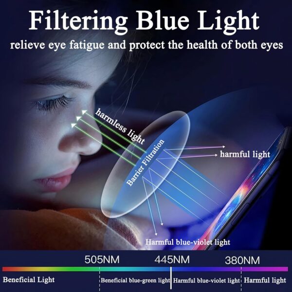 Smart Glasses with Bluetooth 5.3: Blue Light Filtering & Open-Ear Sound - Image 8