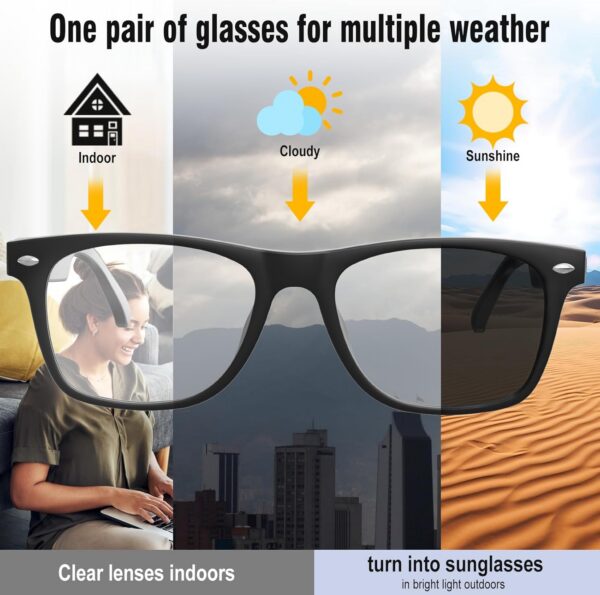 AI Translation Smart Glasses: 164 Languages & Color-Changing Lenses - Image 3