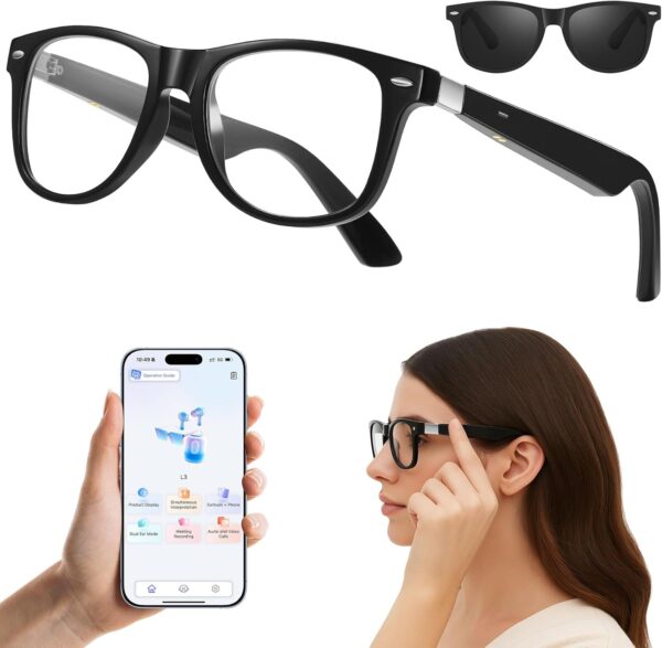 Anpress Smart Glasses: AI Translator with 164 Languages - Image 9