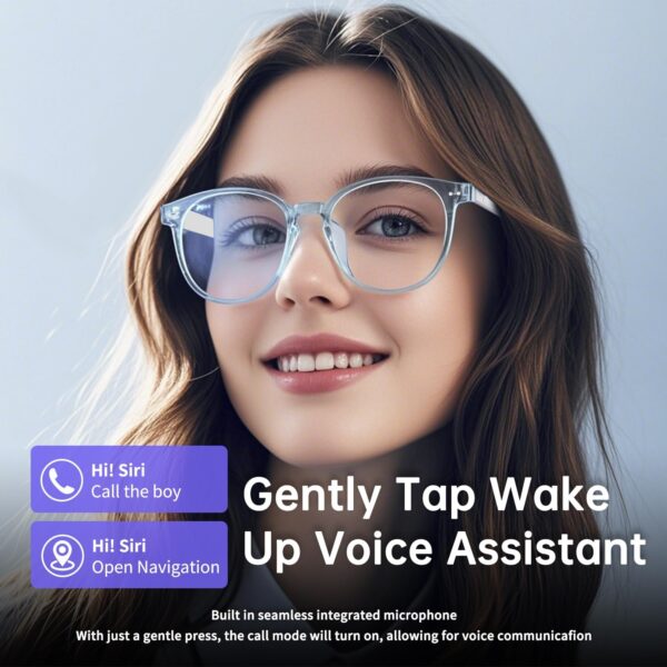 Smart Glasses for Women Men, Bluetooth with Photochromic Lenses... - Image 2
