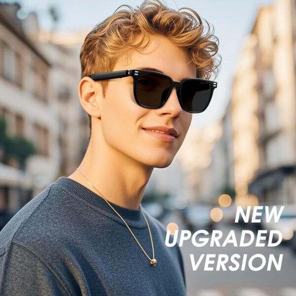 Smart Glasses: Anti Blue Light & Photochromic Bluetooth Sunglasses
