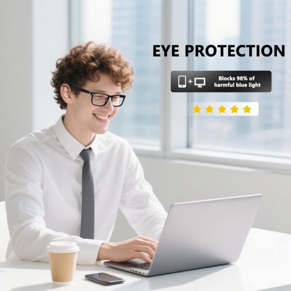 AI Smart Glasses: 164 Languages, Deepseek R1, Blue Light Filter - Image 5