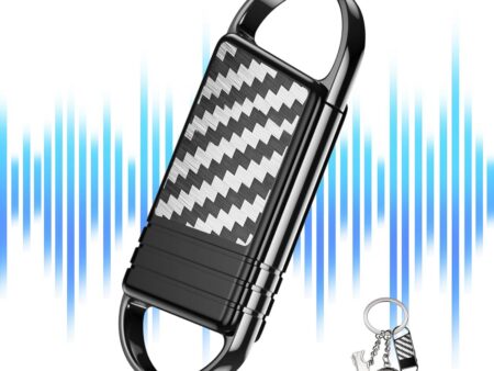 64GB Digital Voice Recorder: AI Noise Cancellation & Transcription