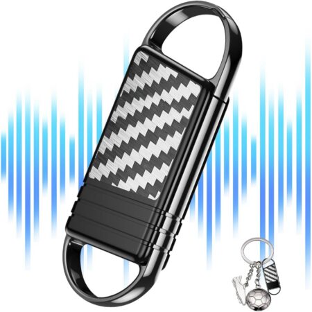 64GB Digital Voice Recorder: AI Noise Cancellation & Transcription