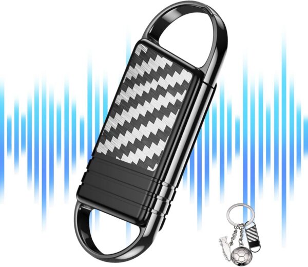 64GB Digital Voice Recorder: AI Noise Cancellation & Transcription