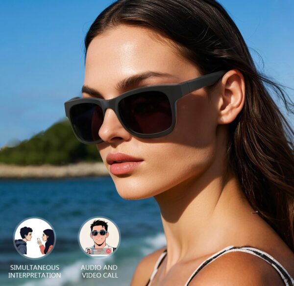 AI Smart Glasses: 115 Languages Translation & Voice Assistant - Image 7