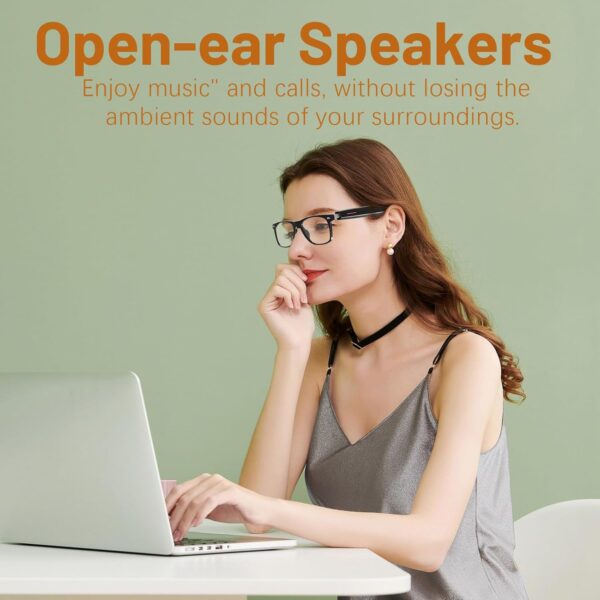 Smart Glasses Anti Blue Light Bluetooth - Audio Eyewear - Image 6