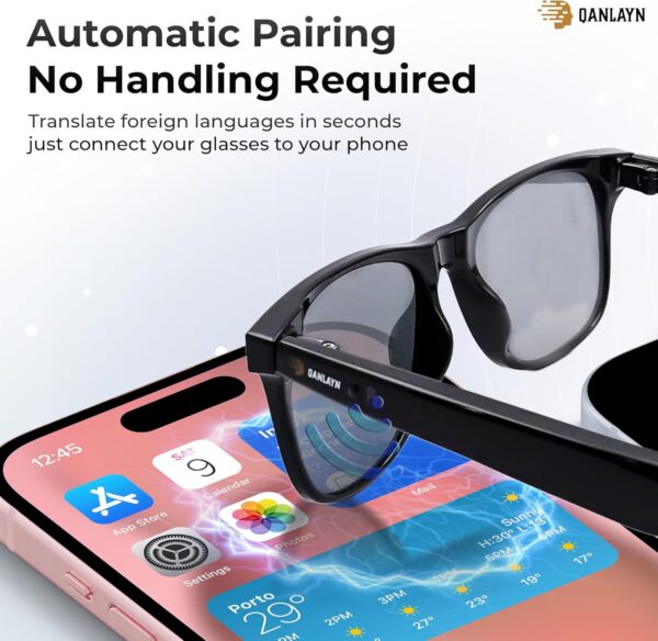 Smart Glasses with AI Translation - 163 Languages Support - Image 2