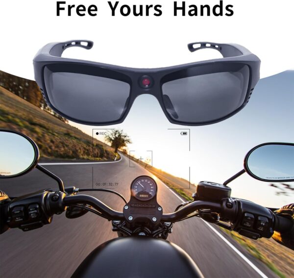 HD1080P Smart Glasses: AI Translation & Bluetooth Music - Image 7