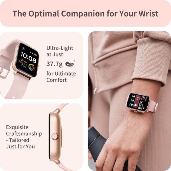 Women's Smart Watch with Alexa, 1.8" Health Tracker - Image 5
