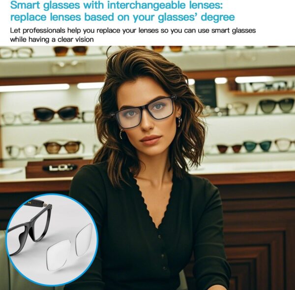 Smart Glasses: Open Ear Design, IP67 Waterproof, Bluetooth 5.4 - Image 8