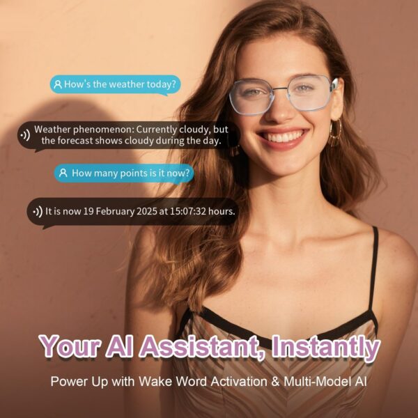 AI Translation Glasses for Women: GPT-Powered Real-Time Translation in 160+ Languages - Image 8