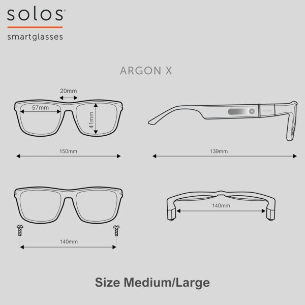 SOLOS AI Glasses | Argon X | ChatGPT Powered Smart Glasses - Image 2