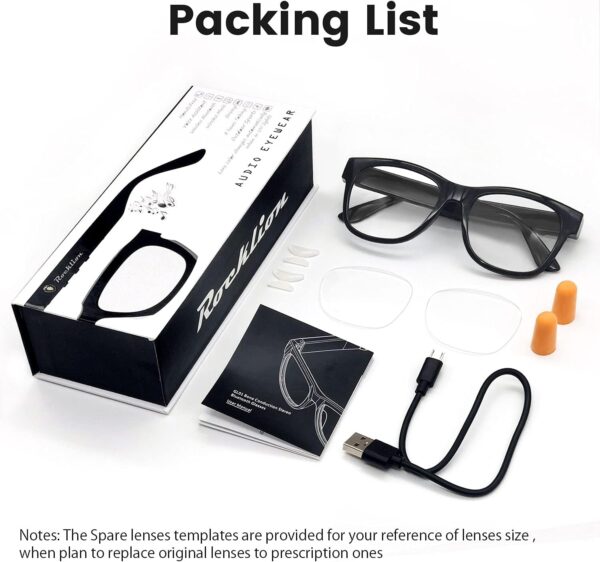 Smart Bone Conduction Glasses: Audio & Eye Protection - Image 8