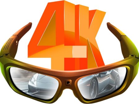2025 Camera Glasses 4K: Smart Sunglasses with UV Protection for Sports