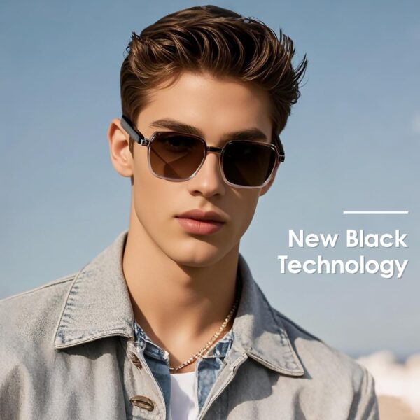Bluetooth Smart Glasses: Photochromic & Blue Light Blocking Eyewear - Image 7