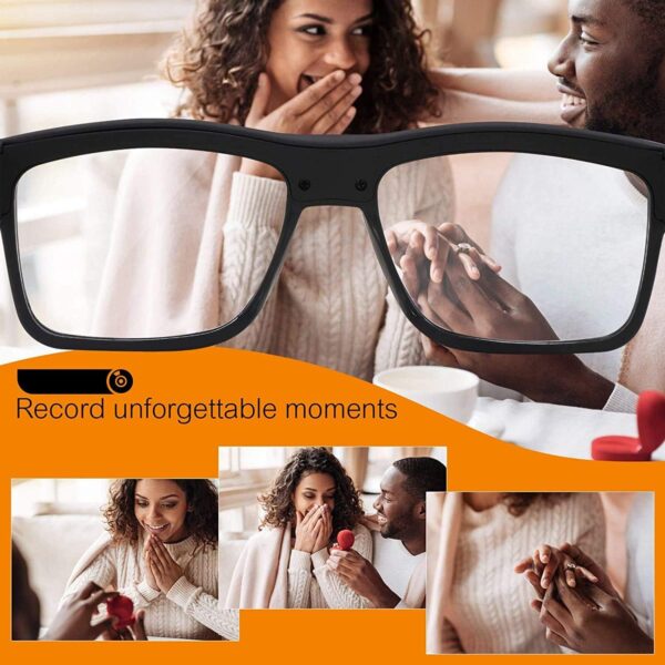Smart Glasses with 1080p Camera - Eye Level Recording for Outdoor Sports - Image 5