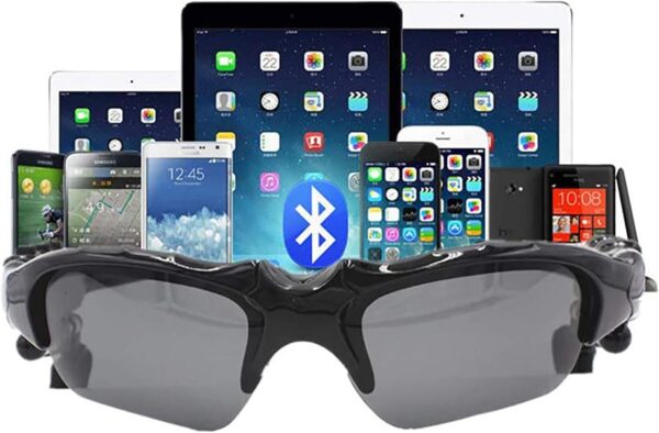 Wireless Bluetooth MP3 Sunglasses with Polarized Lenses - Image 4
