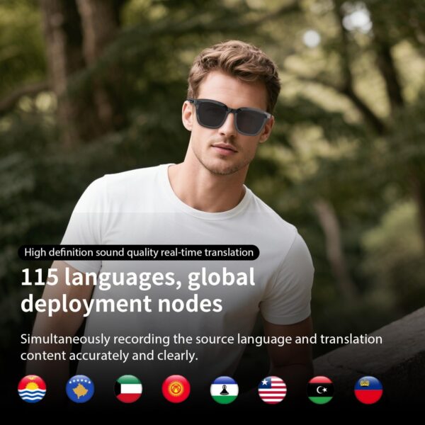 Smart AI Translator Glasses G06: 160+ Languages, 8-Hour Battery - Image 5